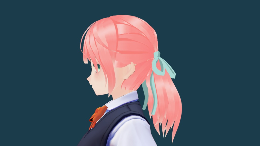 VRoid twintail hair preset