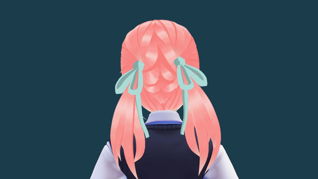 VRoid twintail hair preset