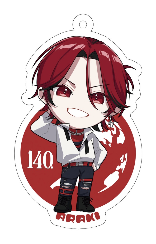 【for140.】あらき【アクリルキーホルダー】