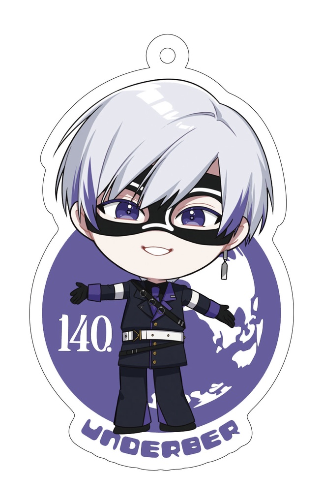【for140.】__(アンダーバー)【アクリルキーホルダー】