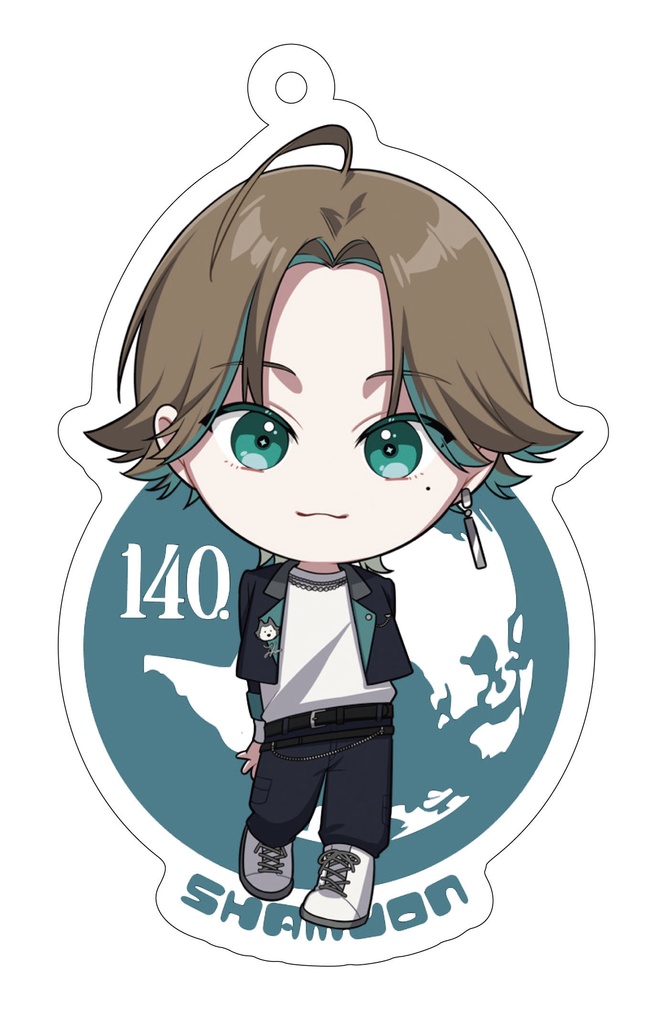 【for140.】しゃむおん【アクリルキーホルダー】