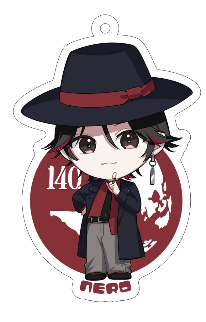 【for140.】nero【アクリルキーホルダー】