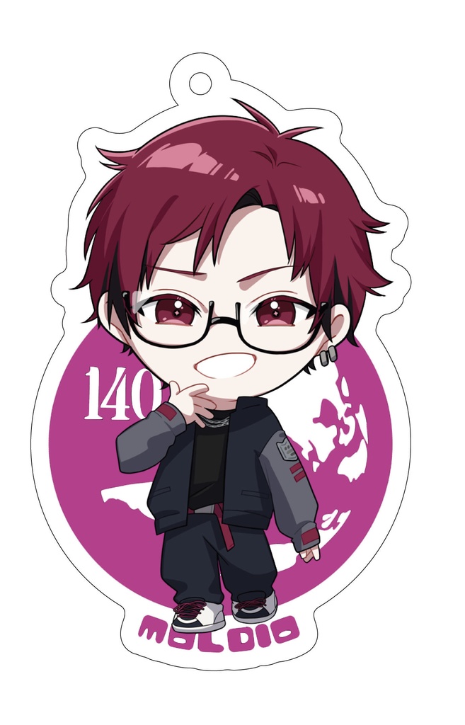 【for140.】もるでお【アクリルキーホルダー】