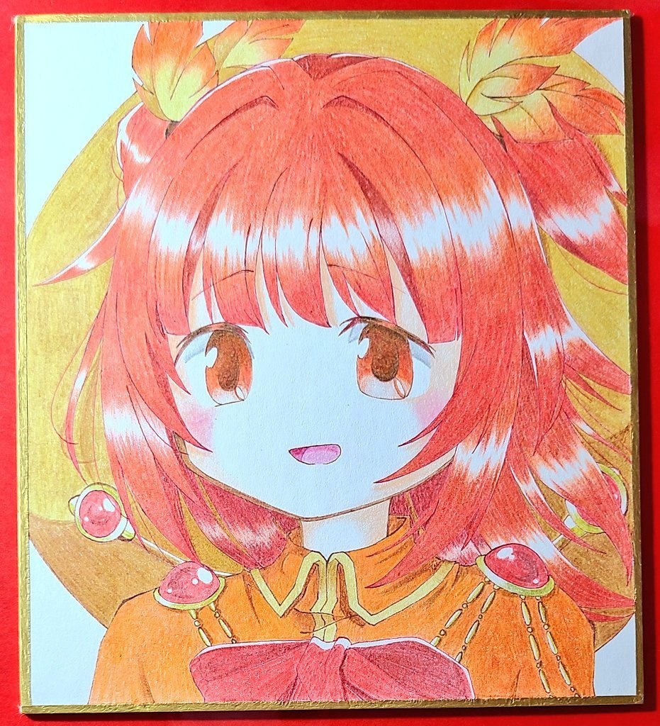 マギアレコード 秋野かえで 色紙