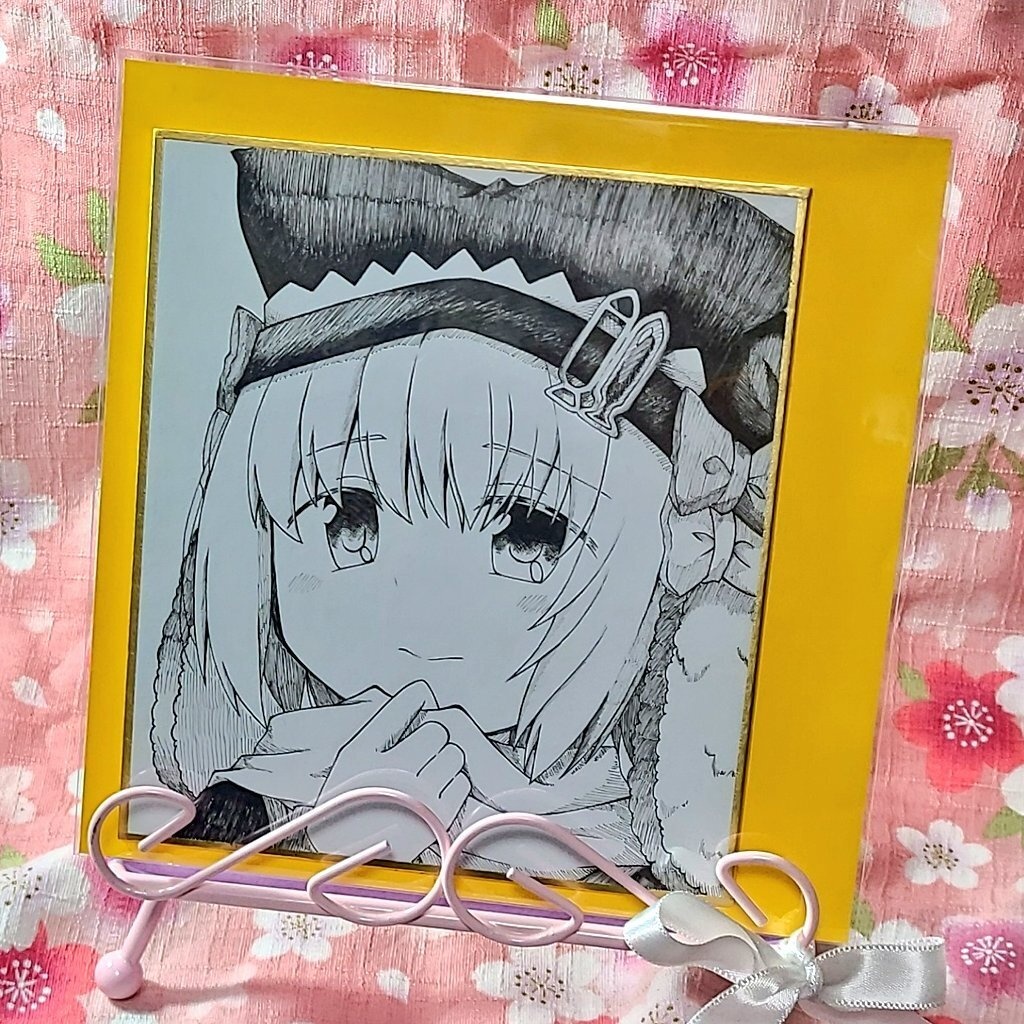 マギアレコード 三浦旭 白黒色紙