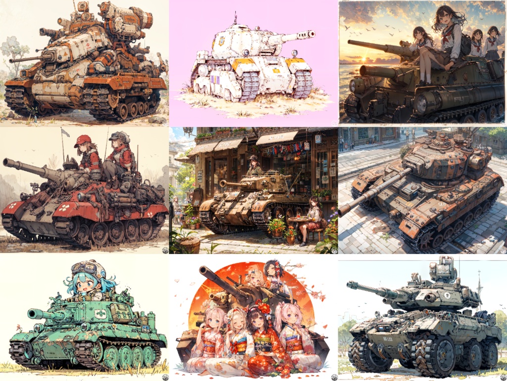 Battle tank collections #01