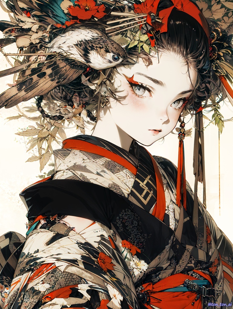 Kimono girls collection #01