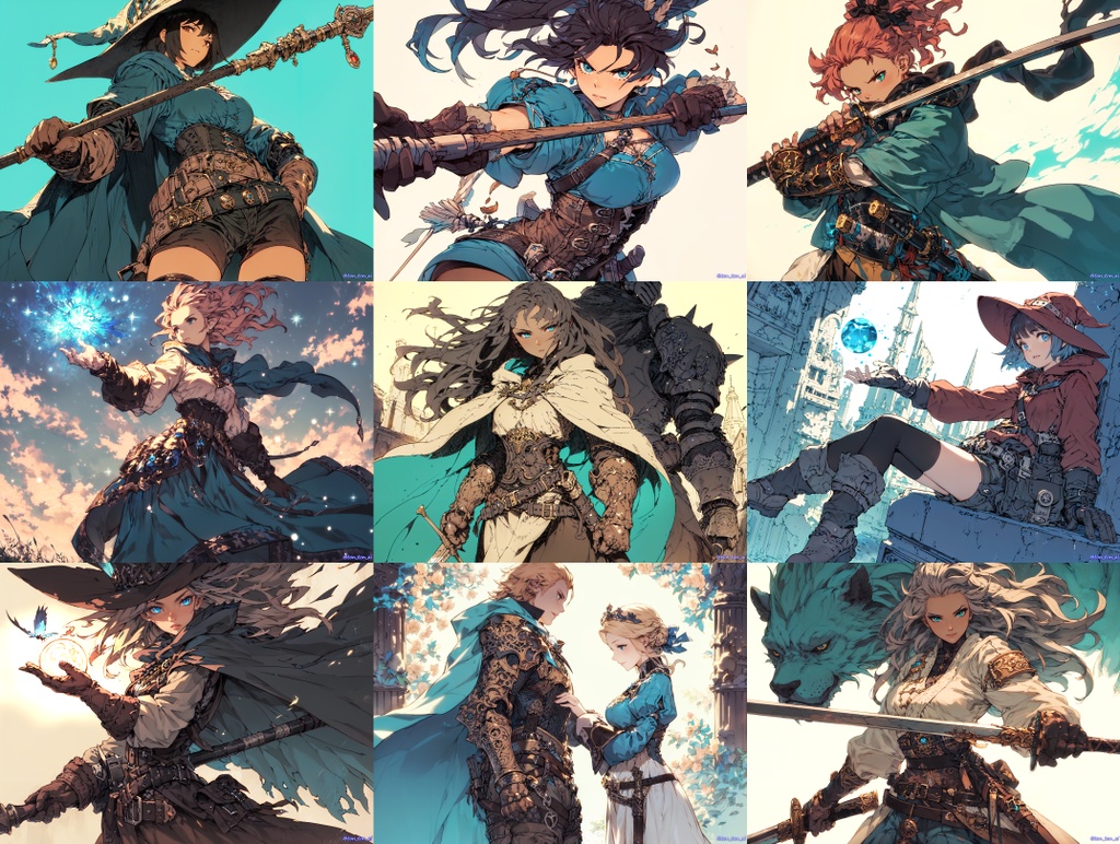 Fantasy illustrations #01