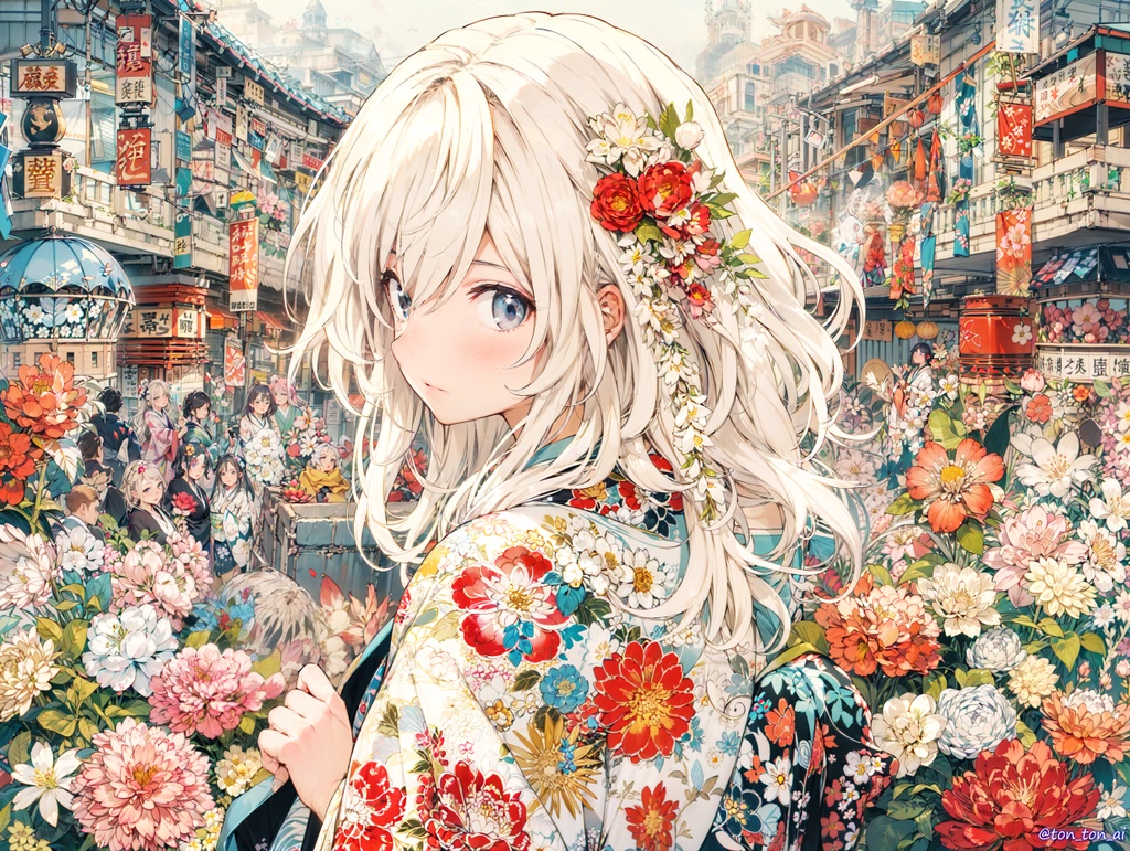 Kimono girls collection #02