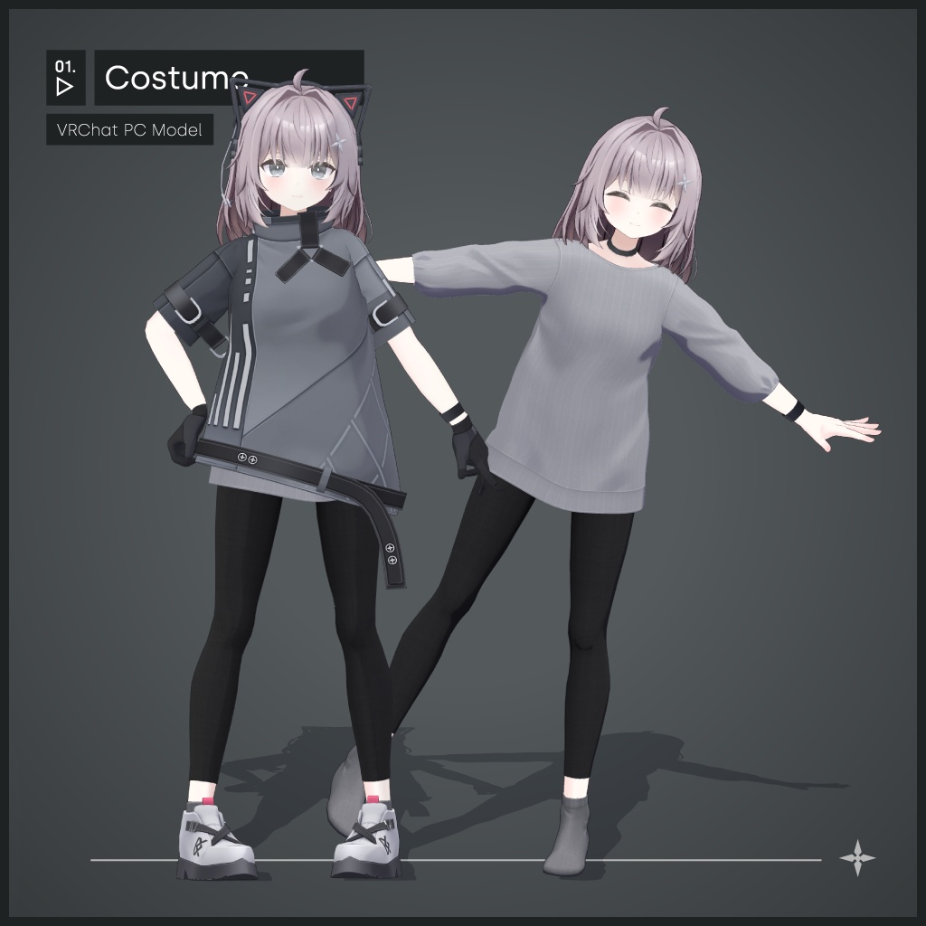 【オリジナル3Dモデル】ホノカ - Honoka #Honoka3D