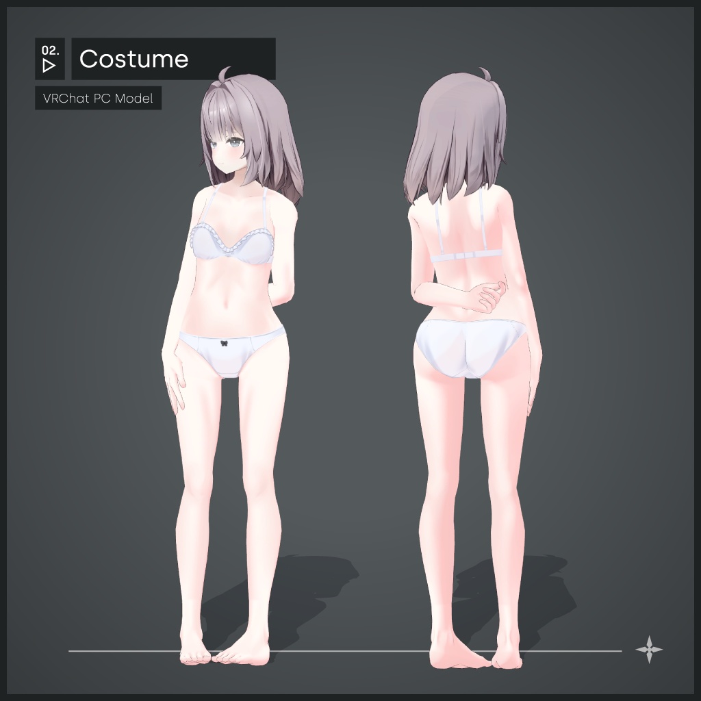 【オリジナル3Dモデル】ホノカ - Honoka #Honoka3D