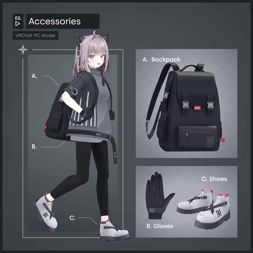 【オリジナル3Dモデル】ホノカ - Honoka #Honoka3D