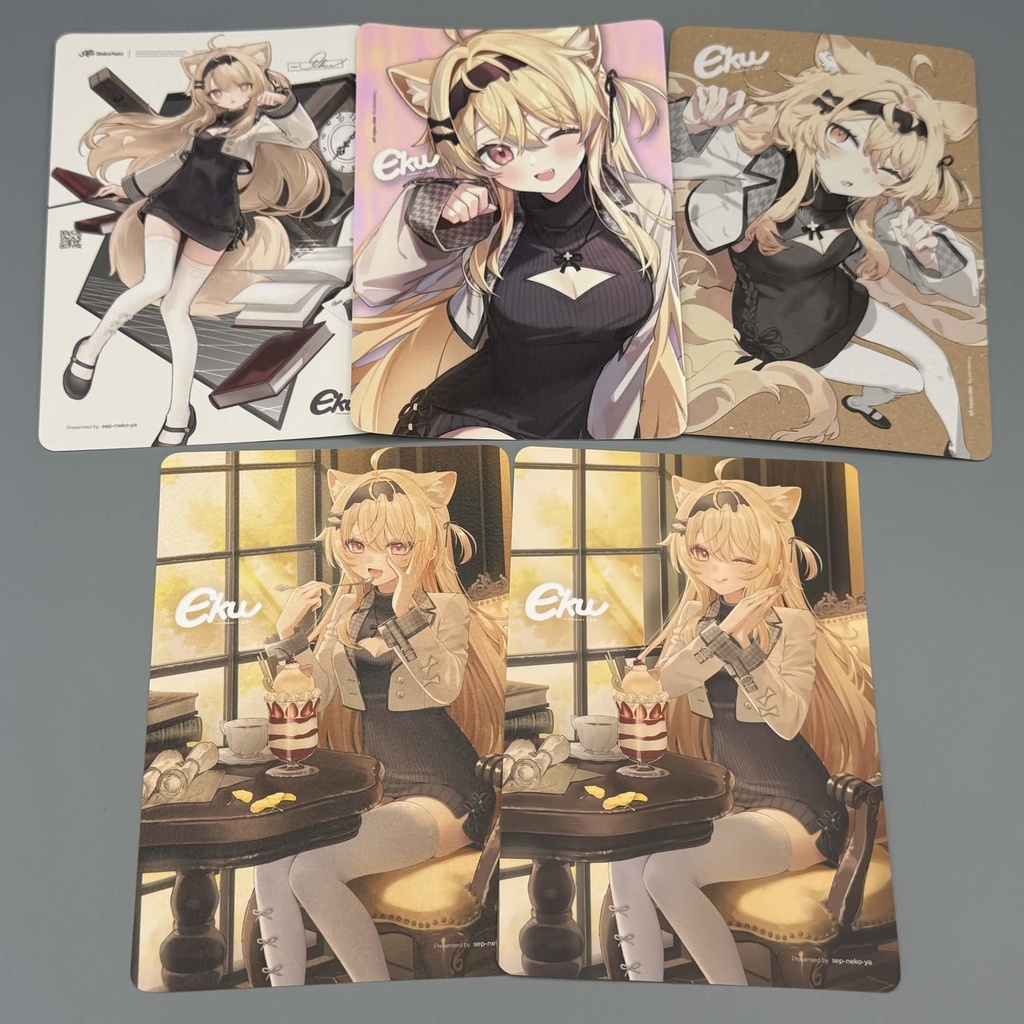 特殊仕様ポストカードセット & ステッカーパック (エク) 【受注生産】