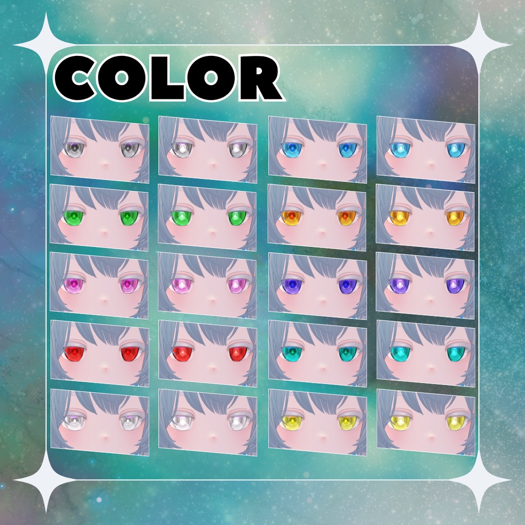 【2026/6/1 Update!】Eye Texture Set【ミュオン用】
