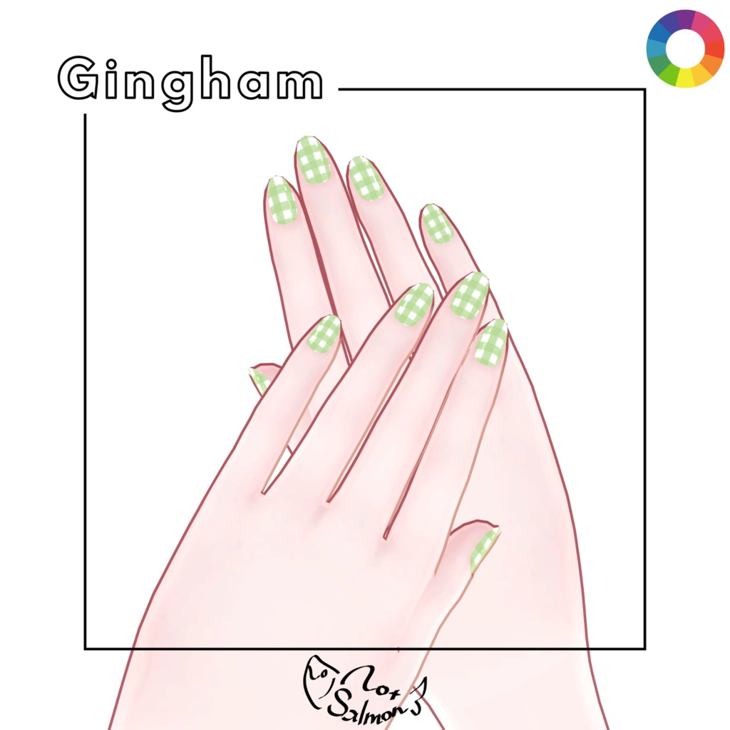 【無料あり】Nail Texture Set 【萌用】