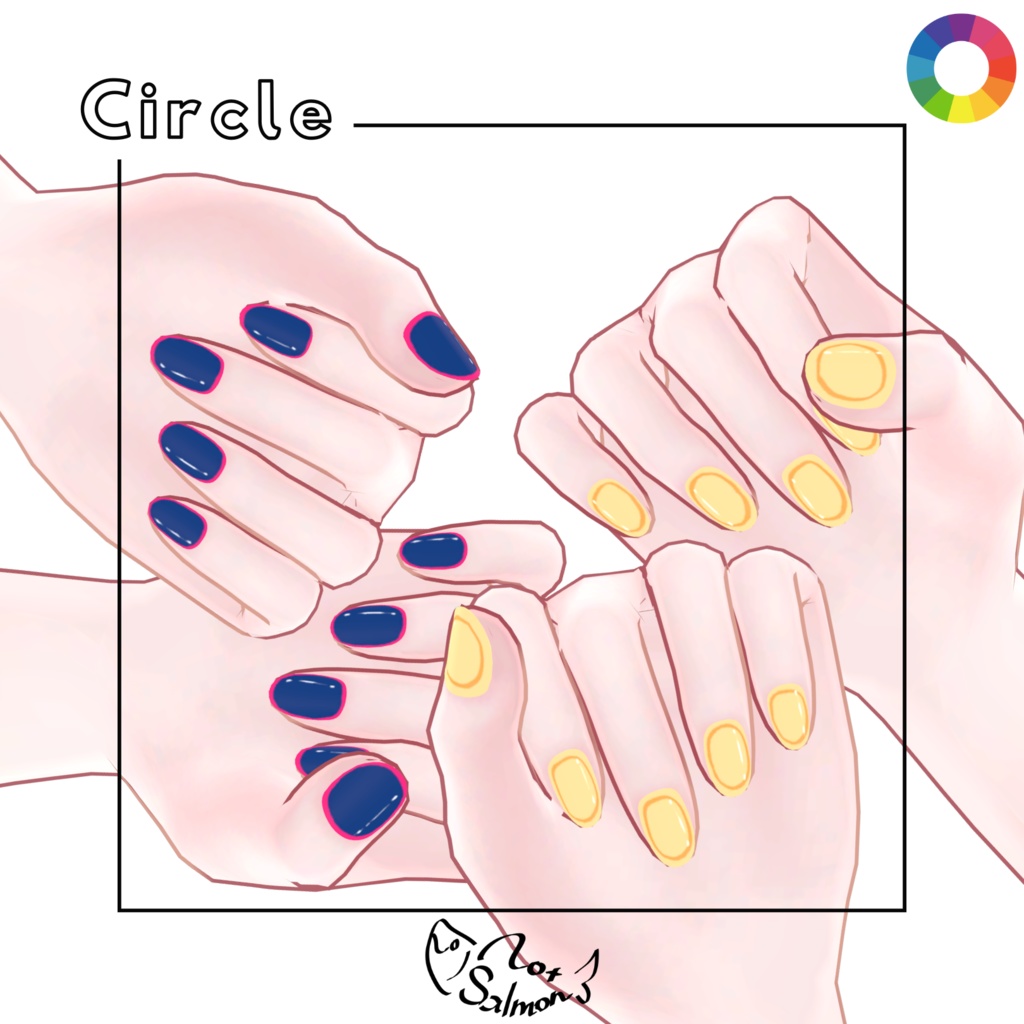 【無料あり】Nail Texture Set 【萌用】