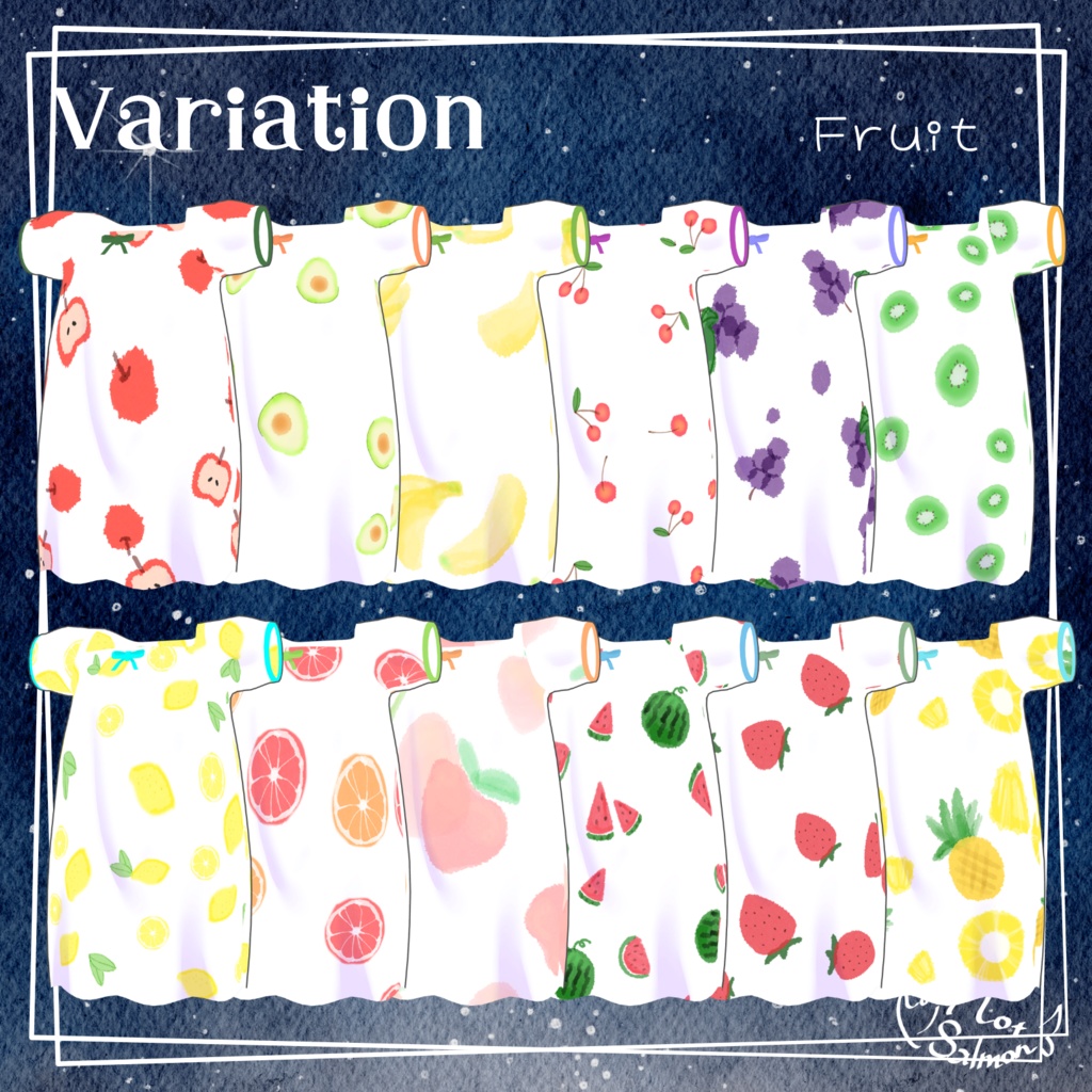 ドレス風ぱじゃま【複数アバター対応】