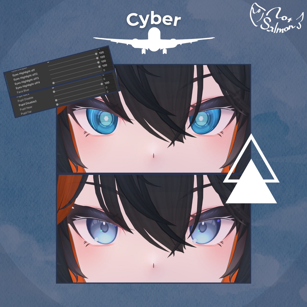 Eye Texture Set【ウォルフラム用】