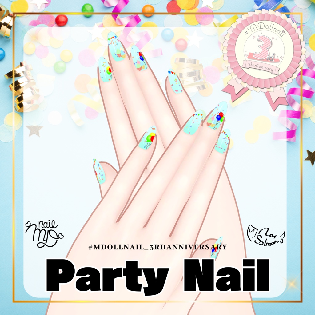 PartyNail【MDollnail対応】