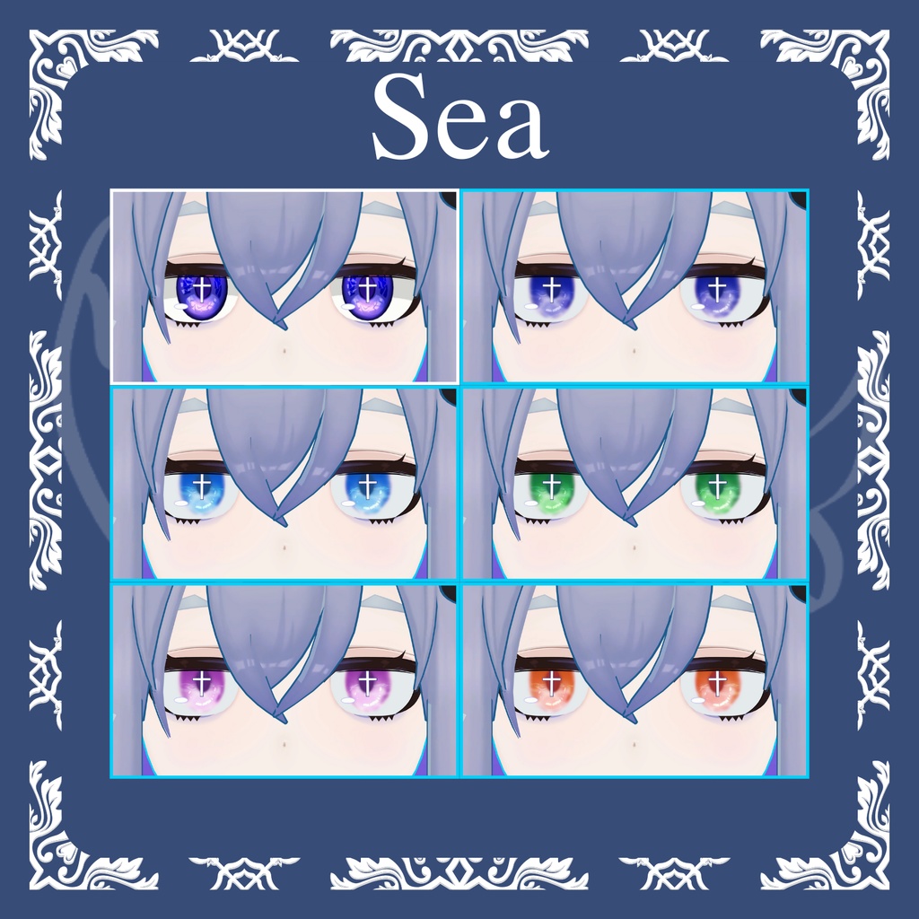 【無料】Eye Texture【溟々のリモジール用】