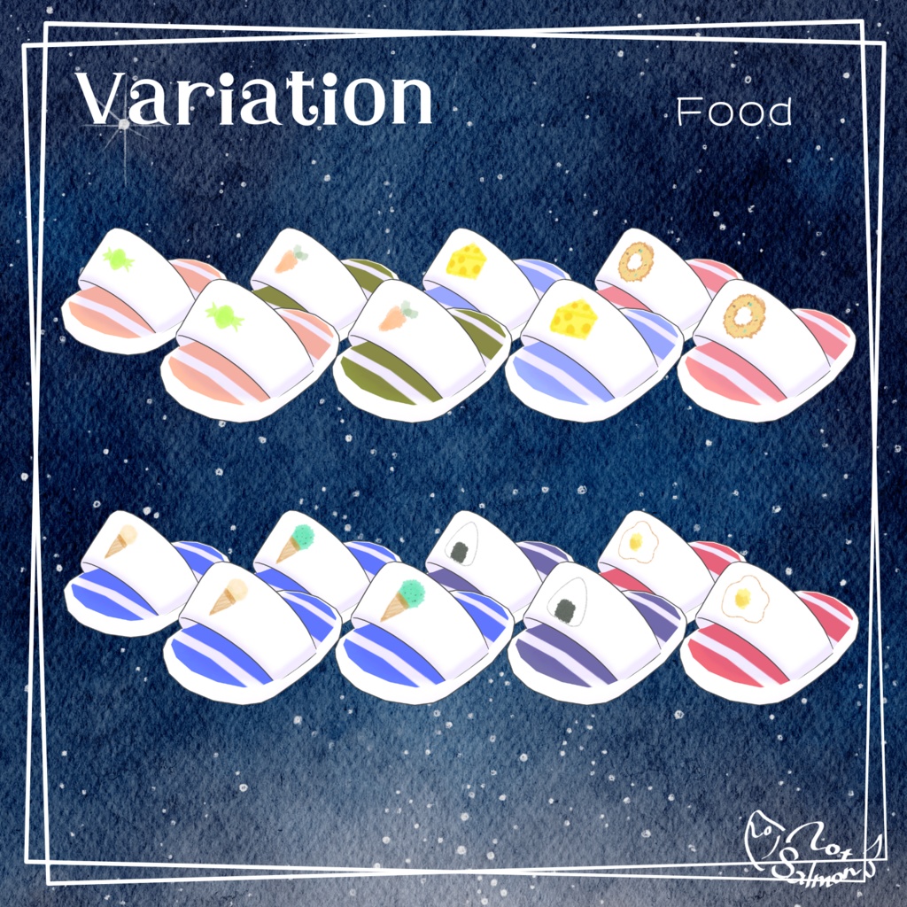 【無料】すりっぱ【複数アバター対応】