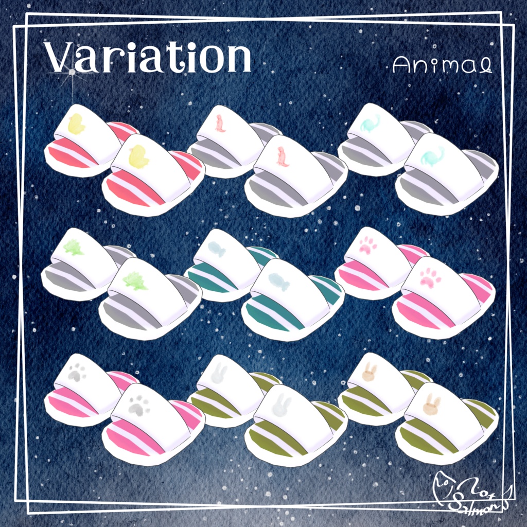 【無料】すりっぱ【複数アバター対応】