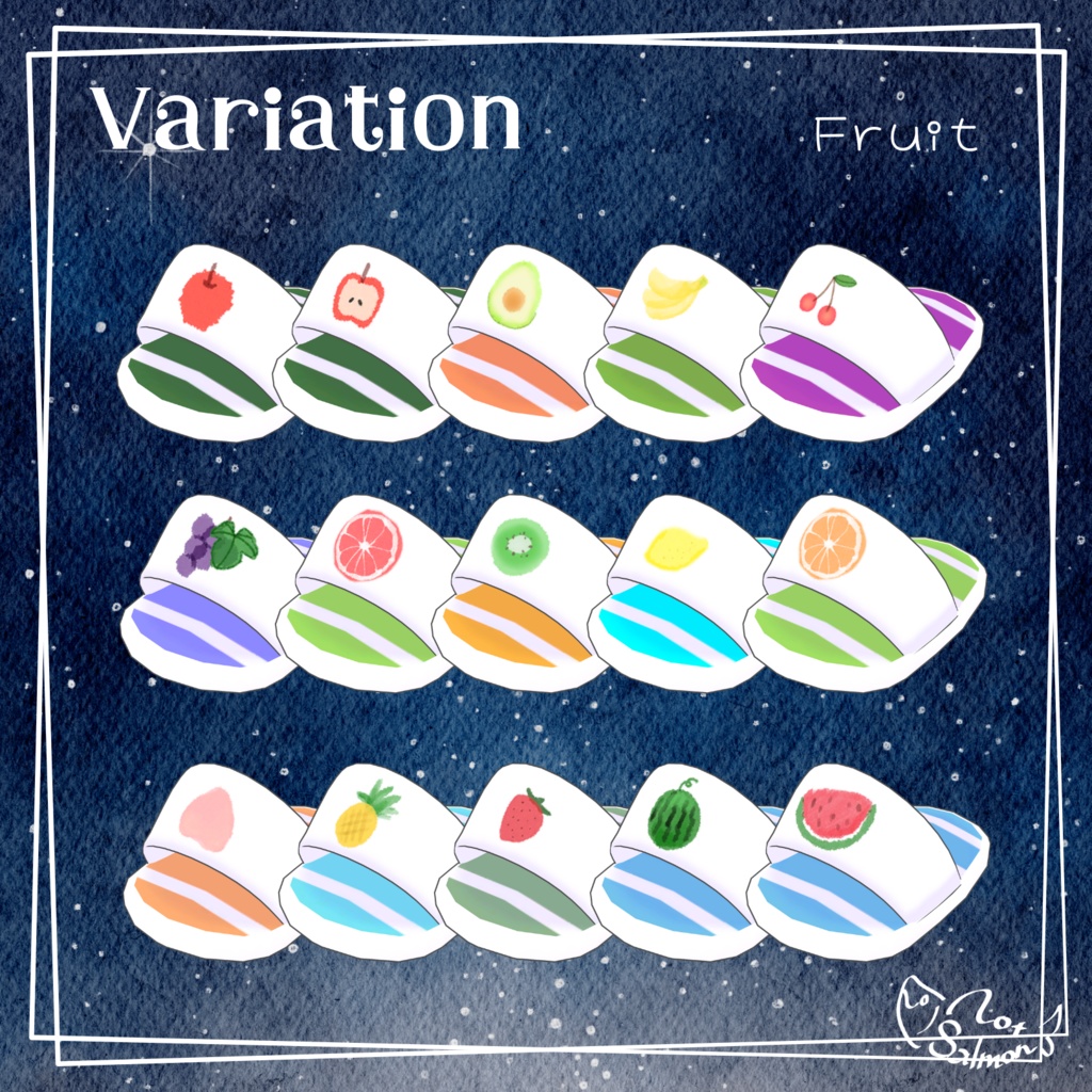 【無料】すりっぱ【複数アバター対応】