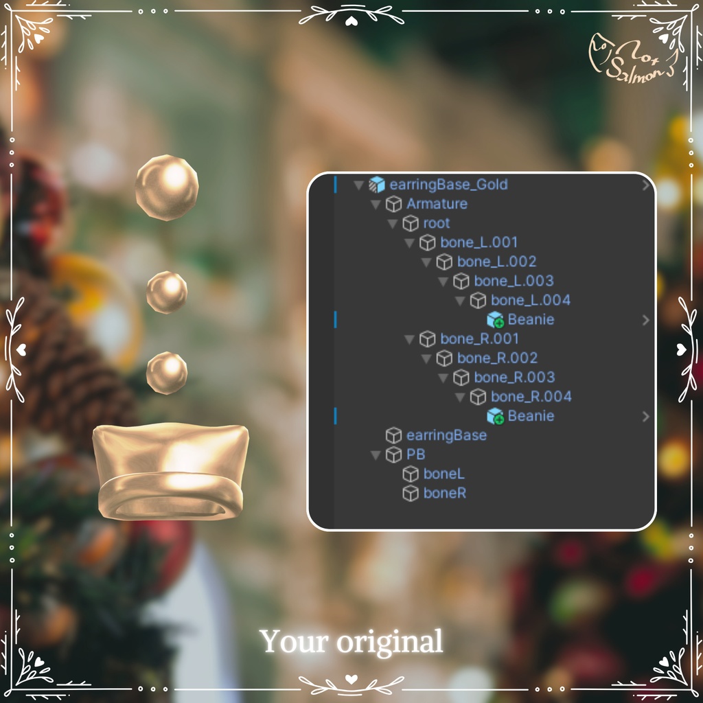 【無料】クリスマスモチーフアクセサリー