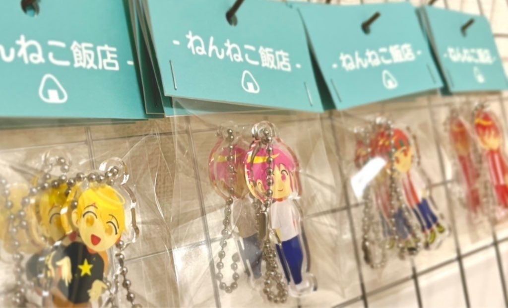 無機物少女 キャラクターアクリルキーホルダー