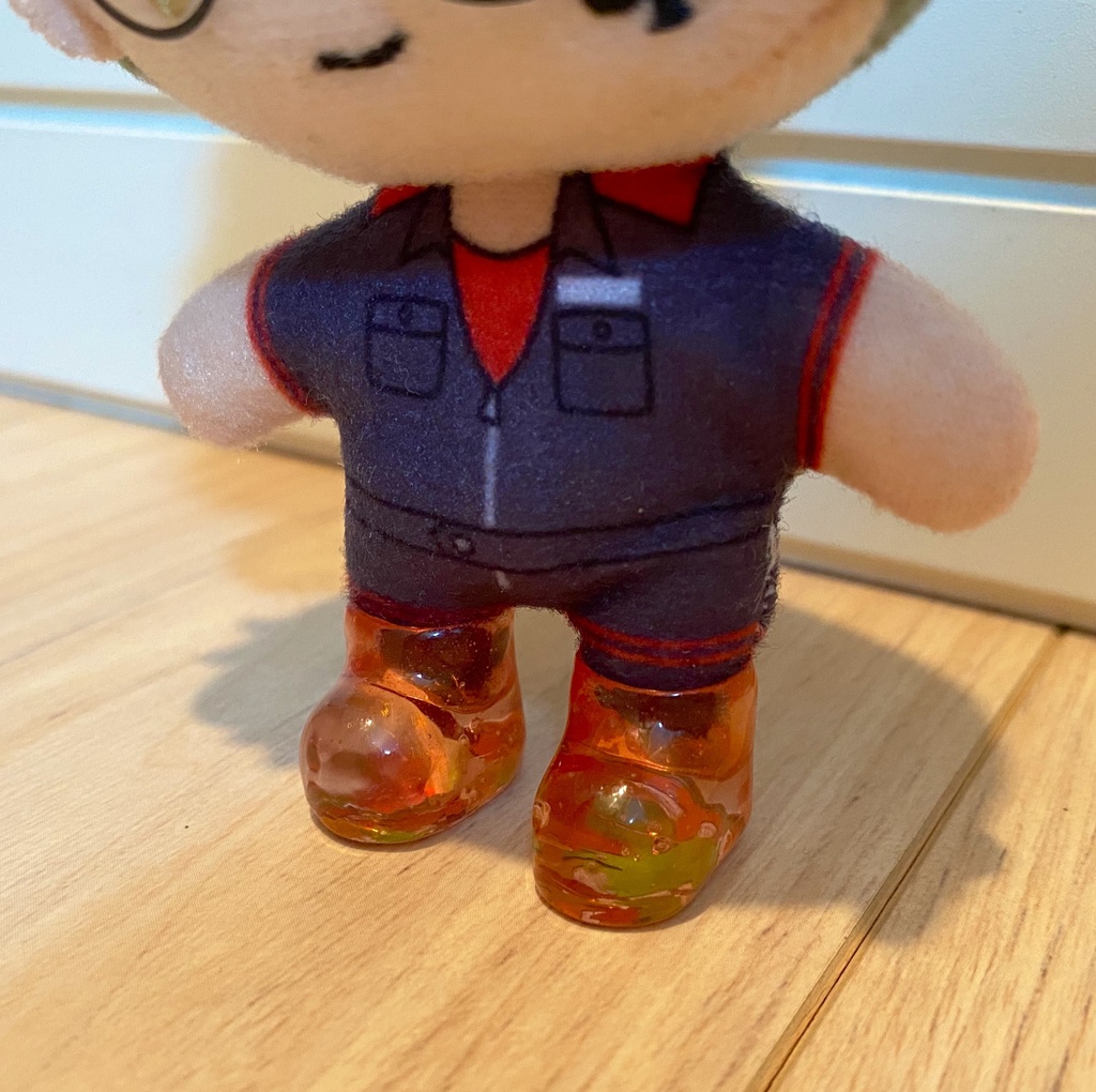 もみじじゅうたんの靴