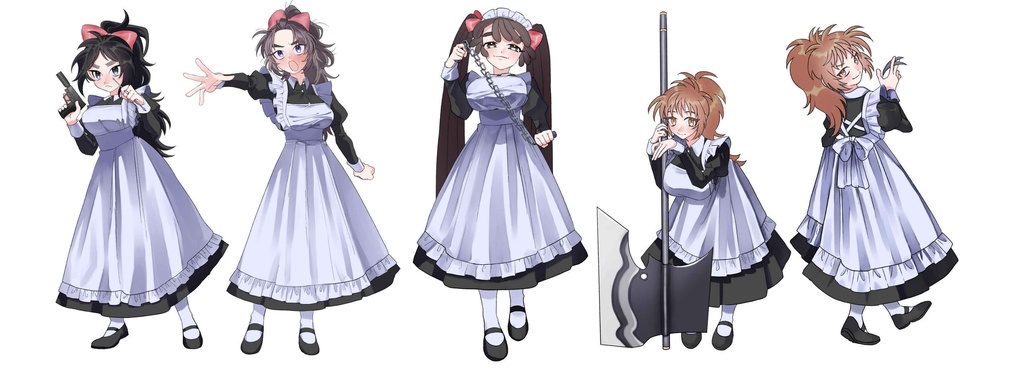女体化メイドアクスタ
