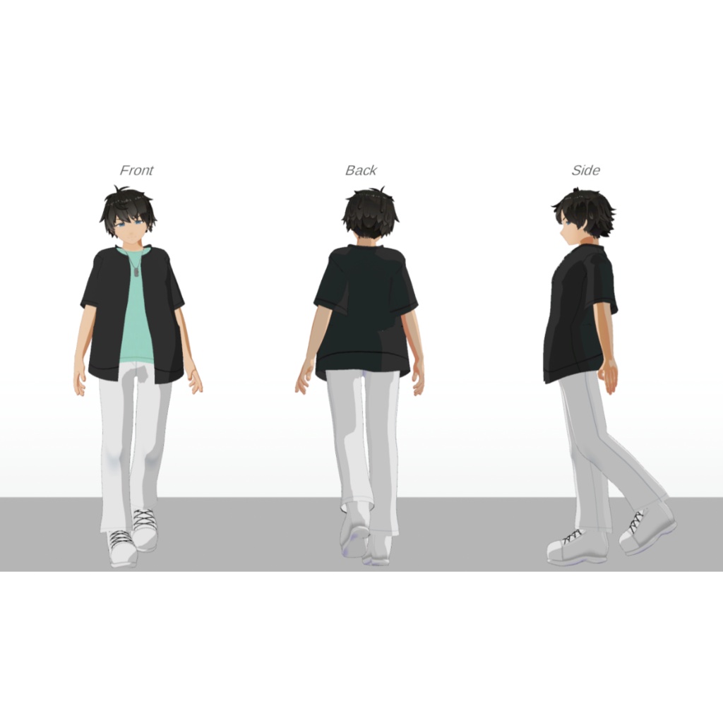 VRC対応オリジナルアバター「空良(SORA)」