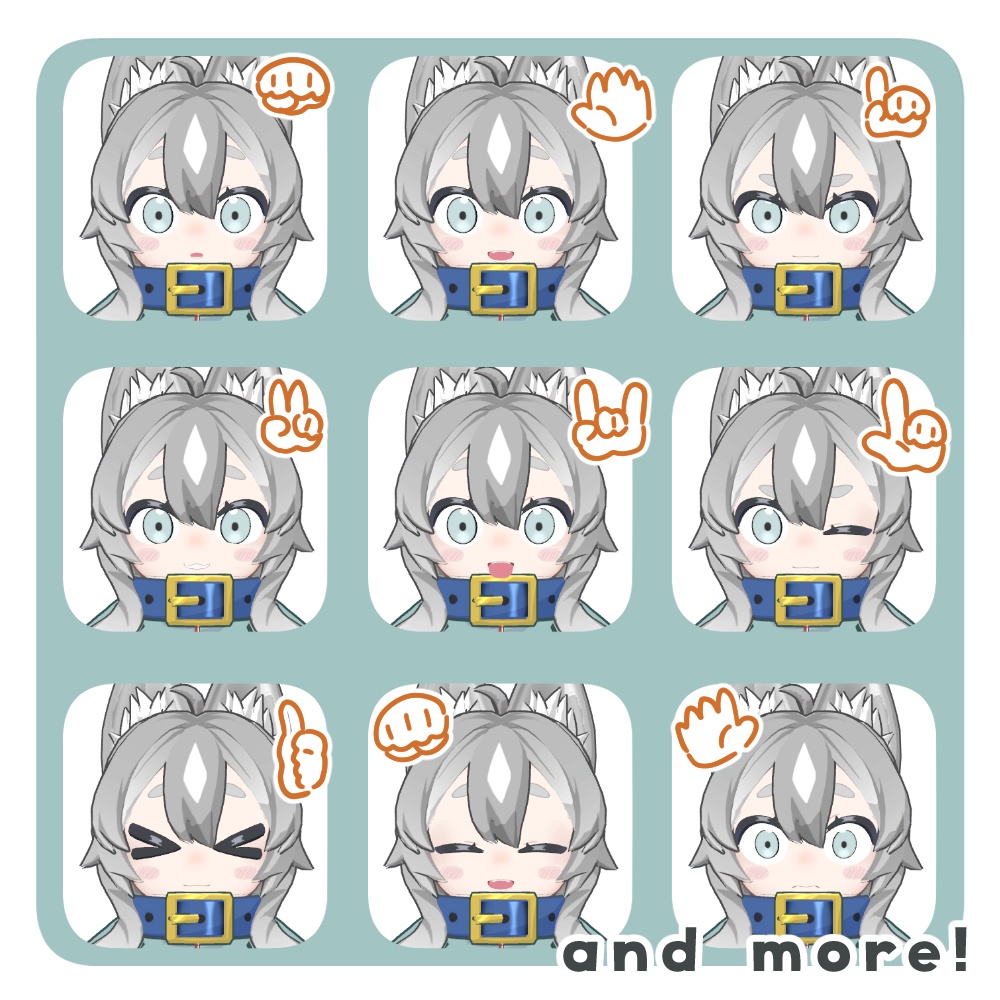 VRC対応オリジナルアバター「しべりあ」