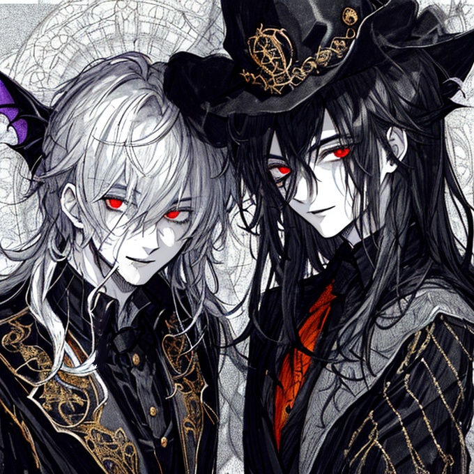 AI生成微BL多めイラスト集ハロウィン