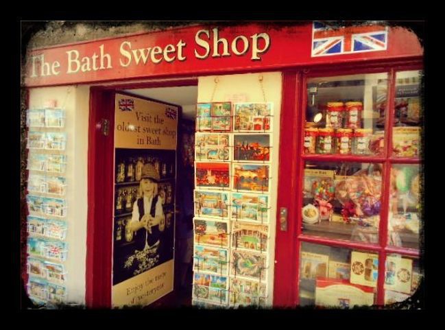 【ポストカード1枚】イギリスのお菓子屋