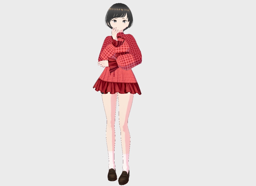 VROID / RED DRESS 