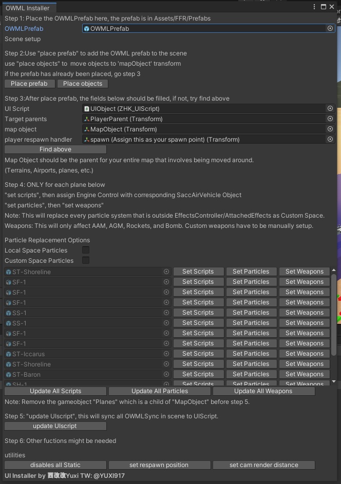 Open World Movement Logic System for SaccFlight
