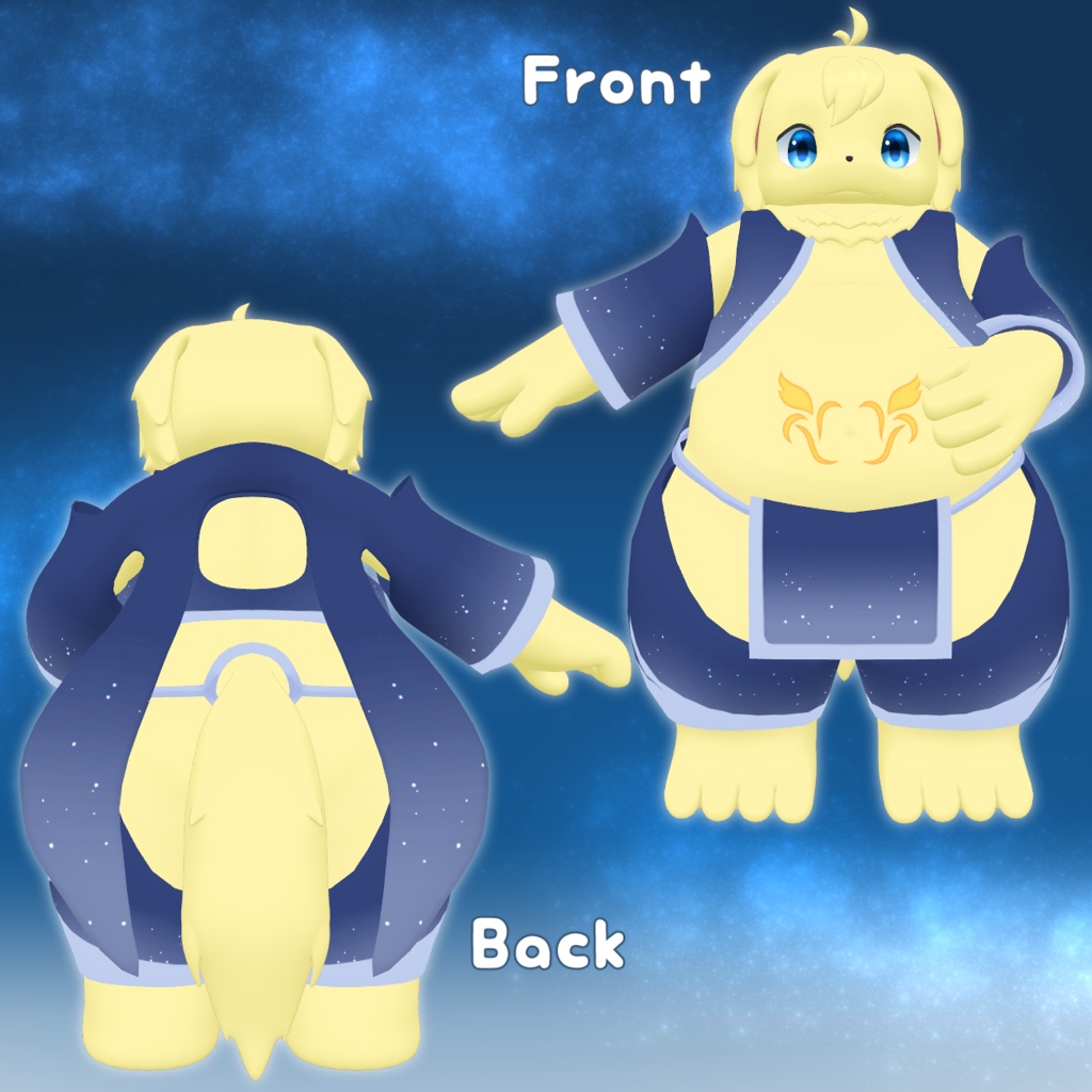 オリジナル3Dモデル【リア -Rier-】