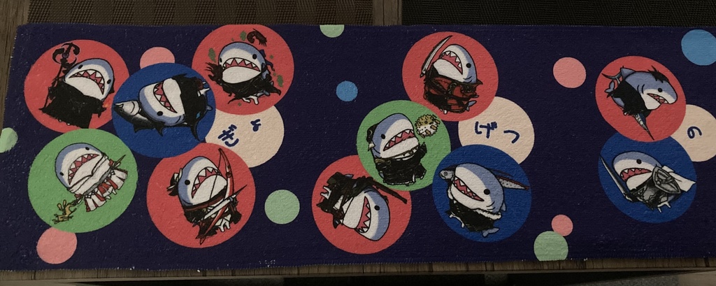 【FF14】ぎょげつのふぃなーれ/ツイニングさめちゃん マフラータオル