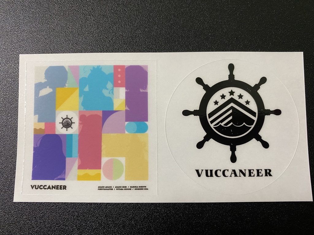 【#VUCCANEER】ステッカー