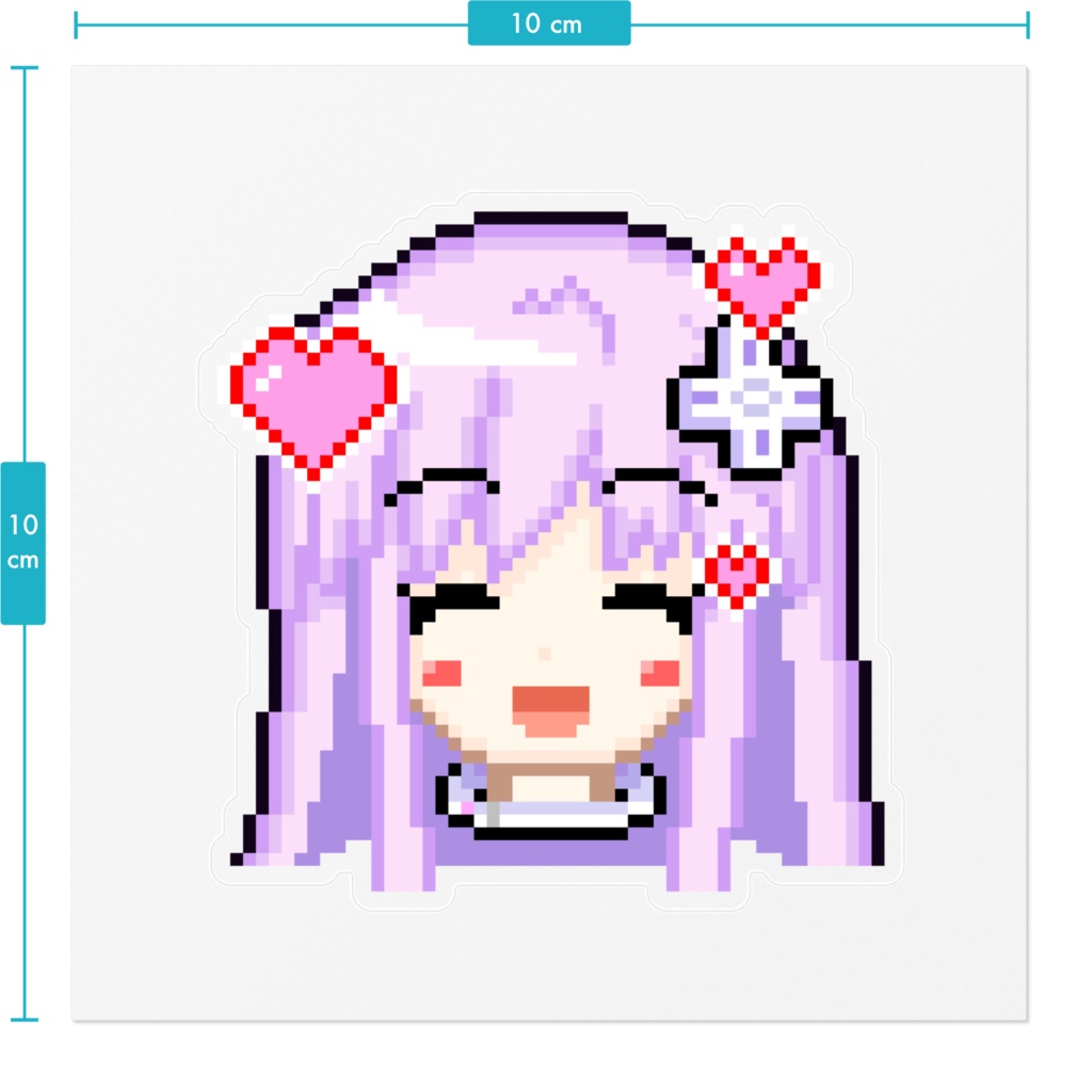 ネプギアドット絵ステッカー03:愛情