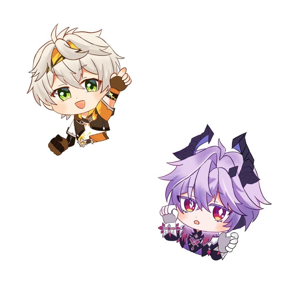 原神ステッカーシール24種