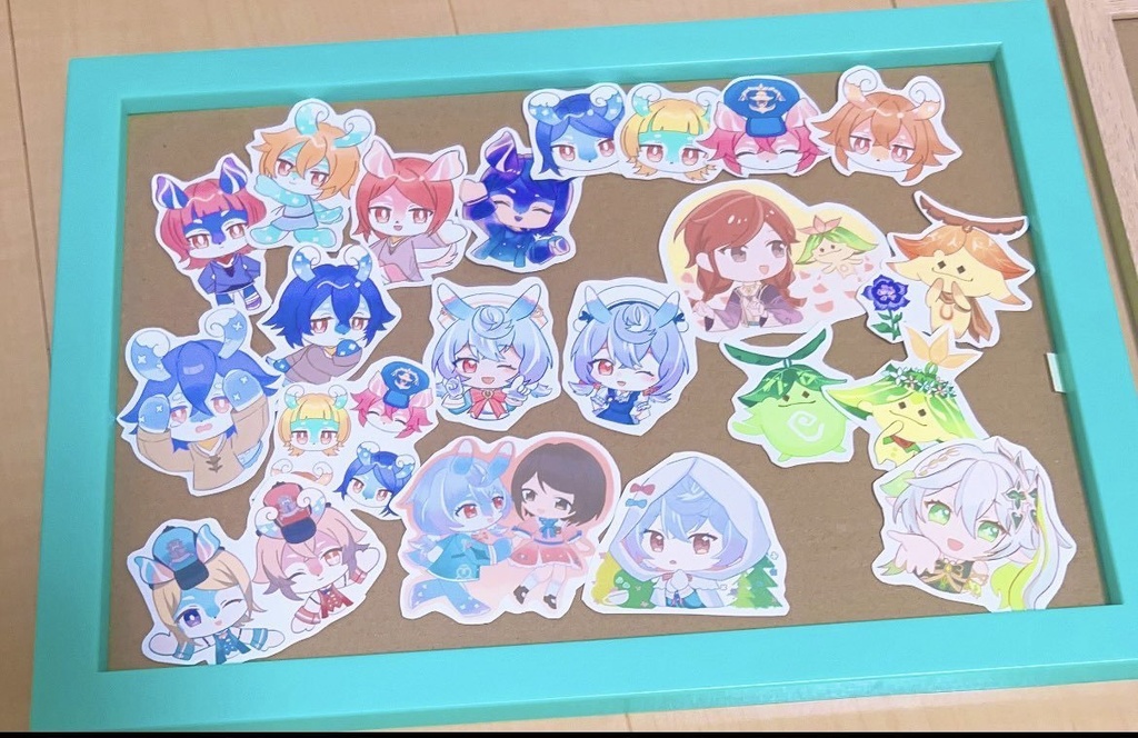 原神ステッカーシール24種
