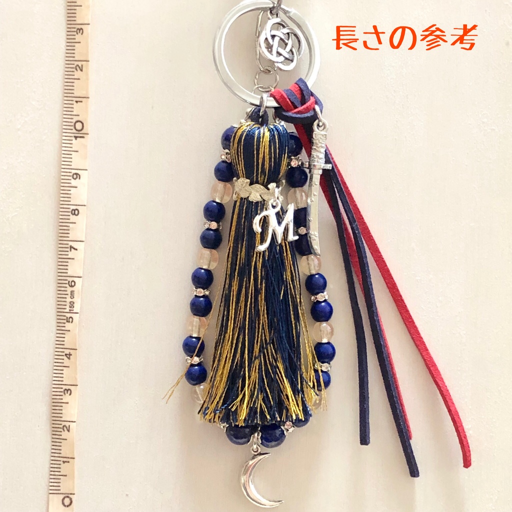刀剣乱舞 山姥切国広 ハンドメイドバッグチャーム - ナッツ