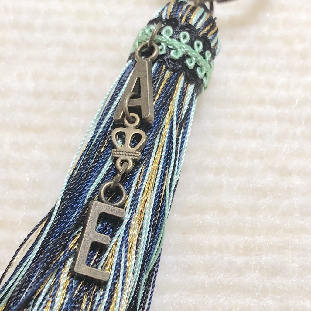 BANANA FISH アッシュ&英二 ハンドメイドバッグチャーム