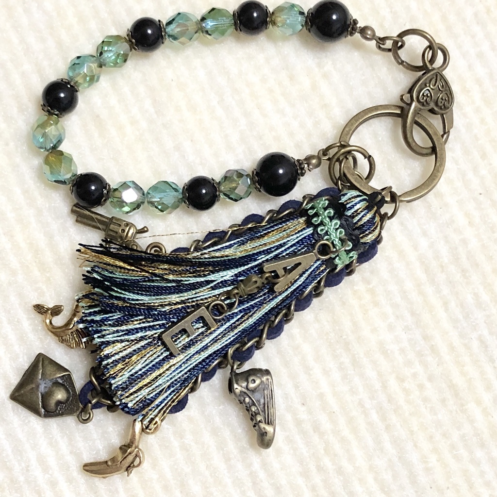 BANANA FISH アッシュ&英二 ハンドメイドバッグチャーム