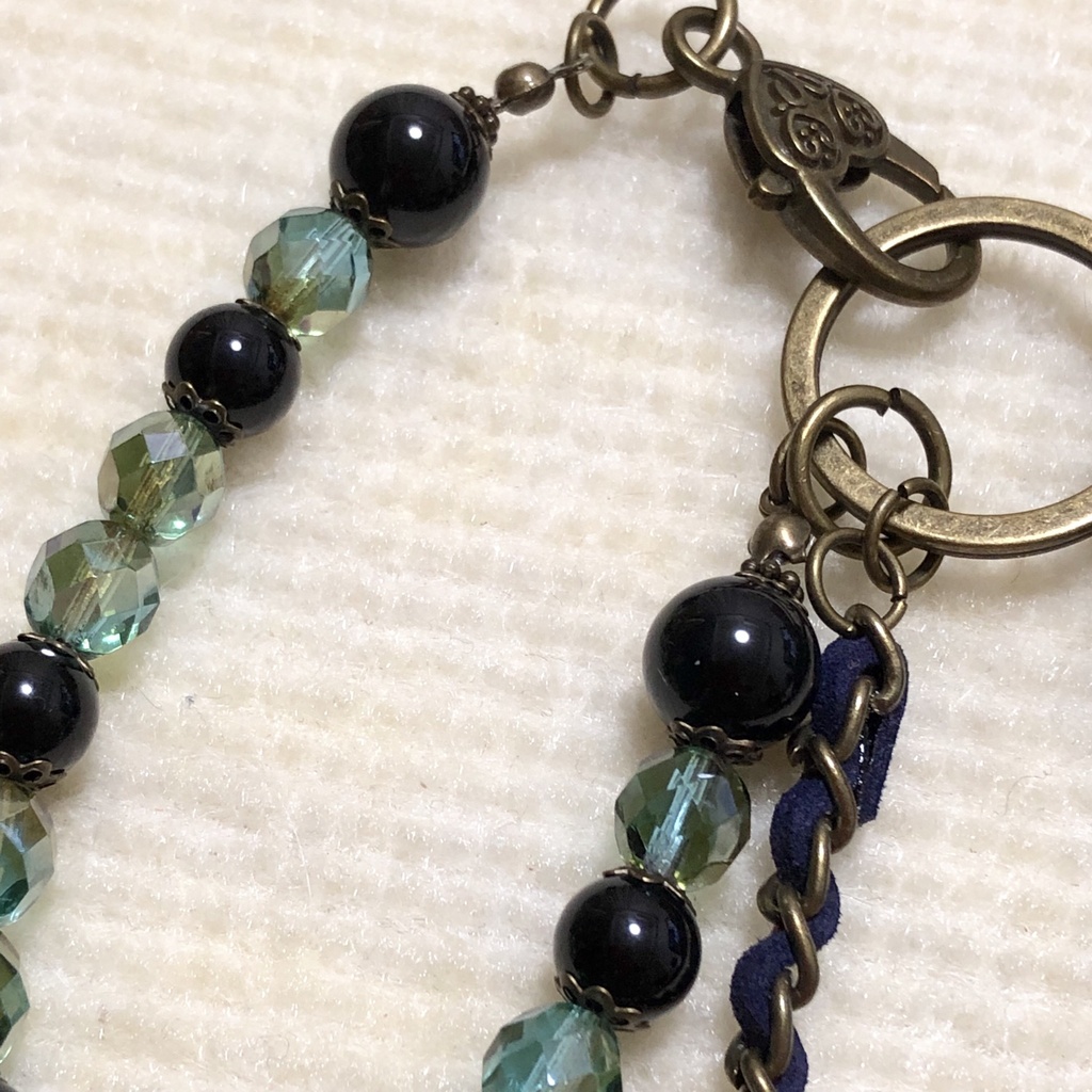 BANANA FISH アッシュ&英二 ハンドメイドバッグチャーム