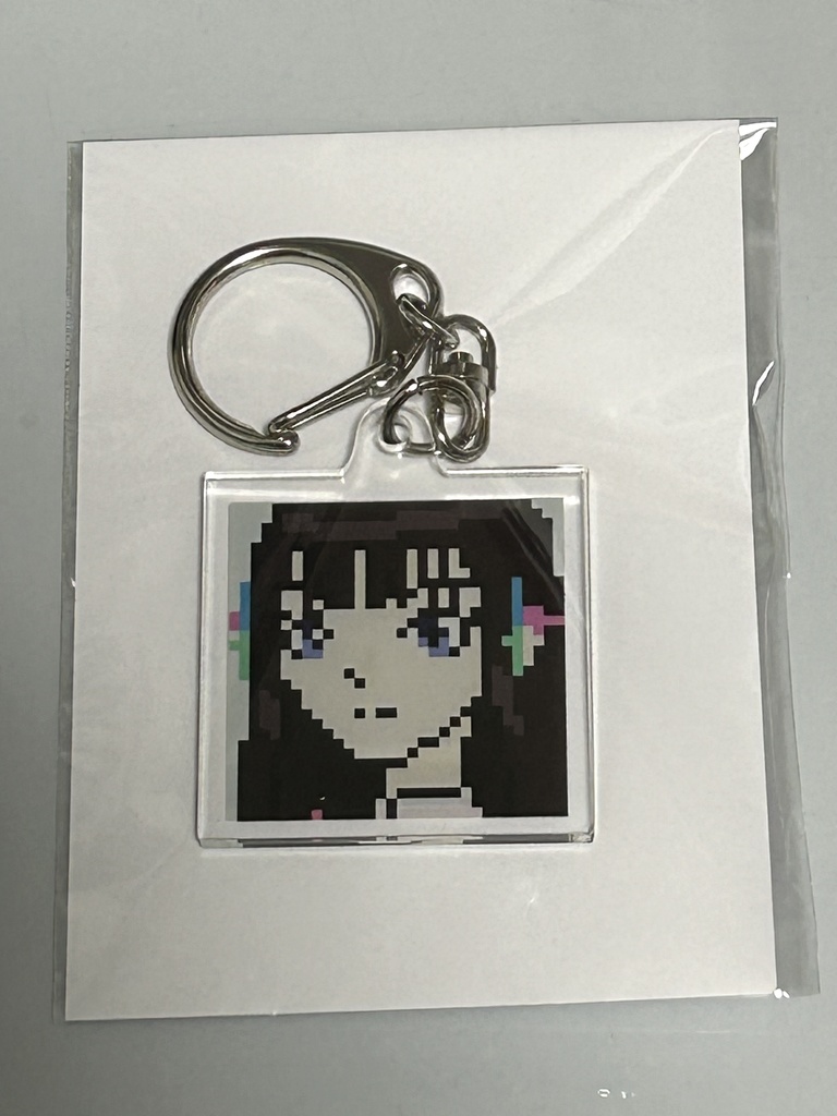 【C105】ブルリフ澪ドット絵アクリルキーホルダー