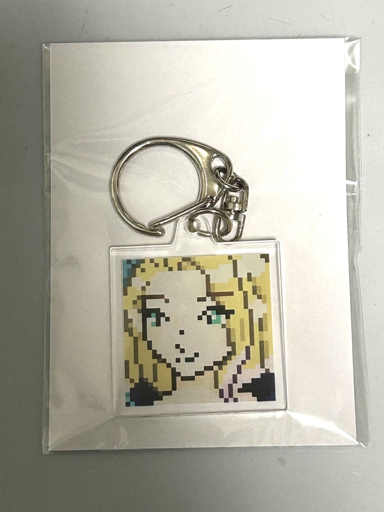 【C105】ブルリフ澪ドット絵アクリルキーホルダー