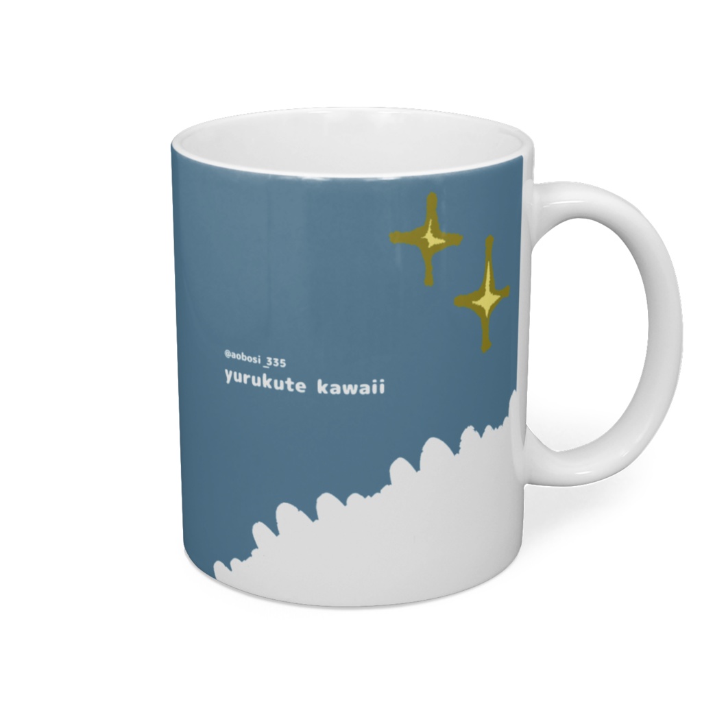 アオのマグカップ